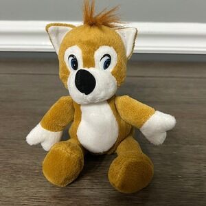 Cute Plush Animal Toy Fox Stuffed Animal Golden Brown Kids Gift